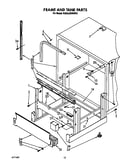 Frame and tank