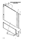 Door and panel
