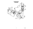 KitchenAid KUDA22ST4 blower diagram