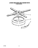 Lower washarm and strainer