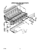 Upper rack and track