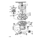KitchenAid KPDI620T5 pump and motor diagram