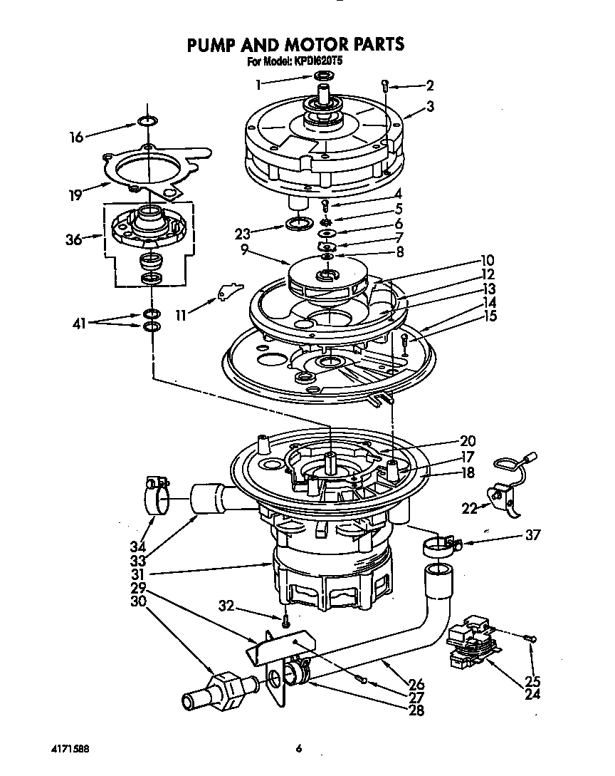 Pump and motor