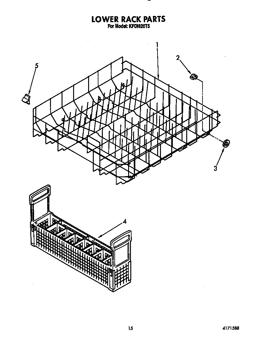 Lower rack