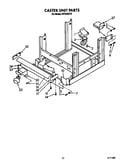 Caster unit