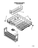 Lower rack