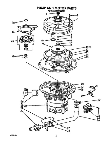 Pump and motor