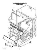 Frame and tank