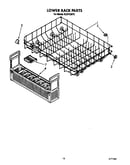 Lower rack