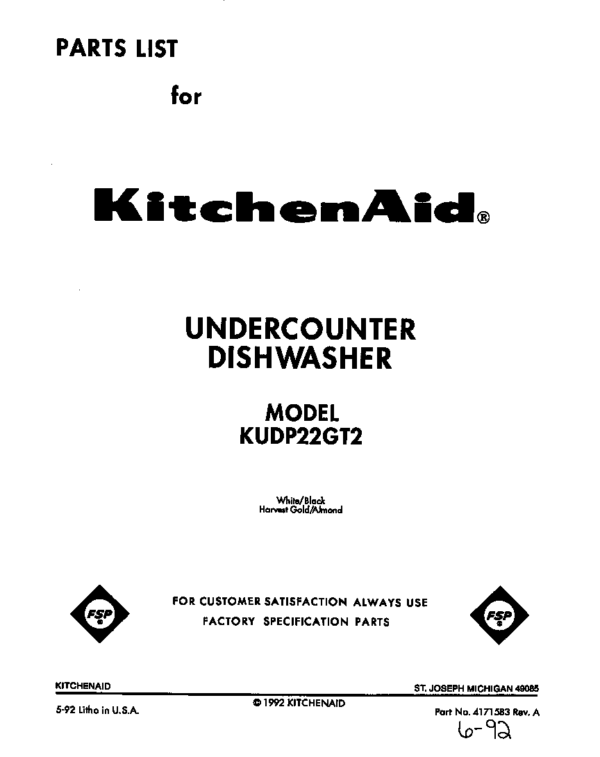 Front cover