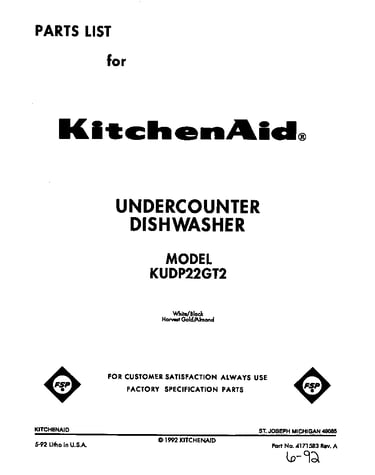 Front cover