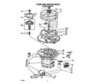 KitchenAid KUDP22GT2 pump and motor diagram
