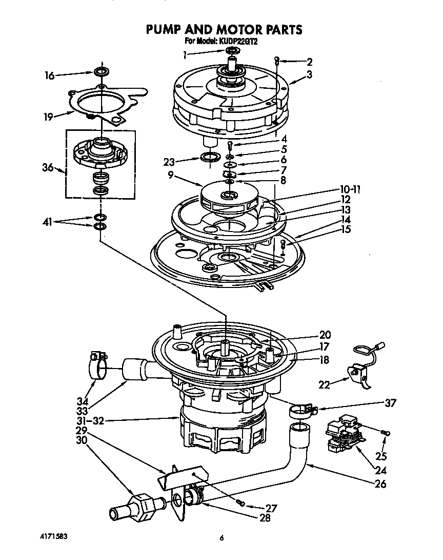 Pump and motor