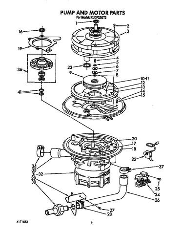 Pump and motor