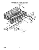 Upper rack and track