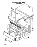 Frame and tank