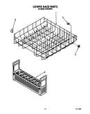 Lower rack