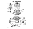 KitchenAid KUDC220T5 pump and motor diagram