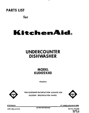 Front cover