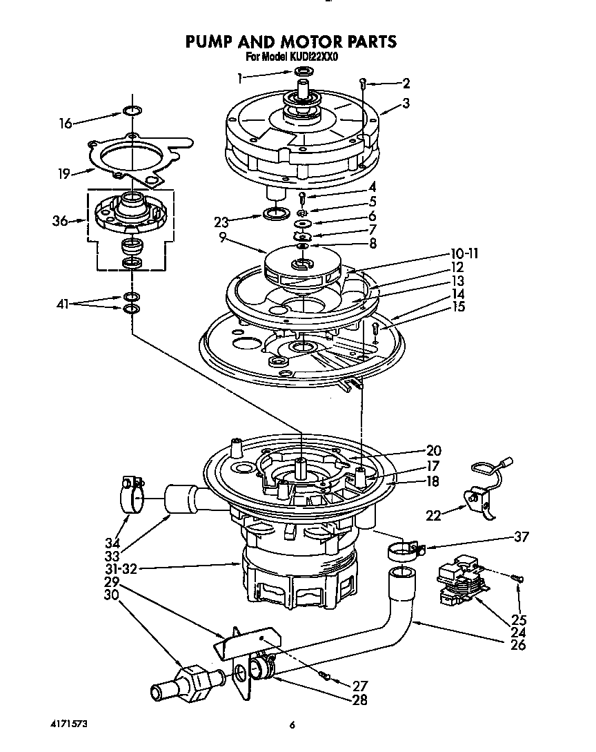 Pump and motor