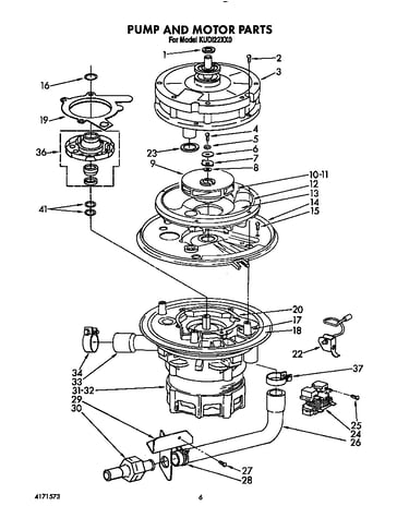 Pump and motor