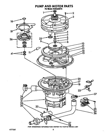 Pump and motor