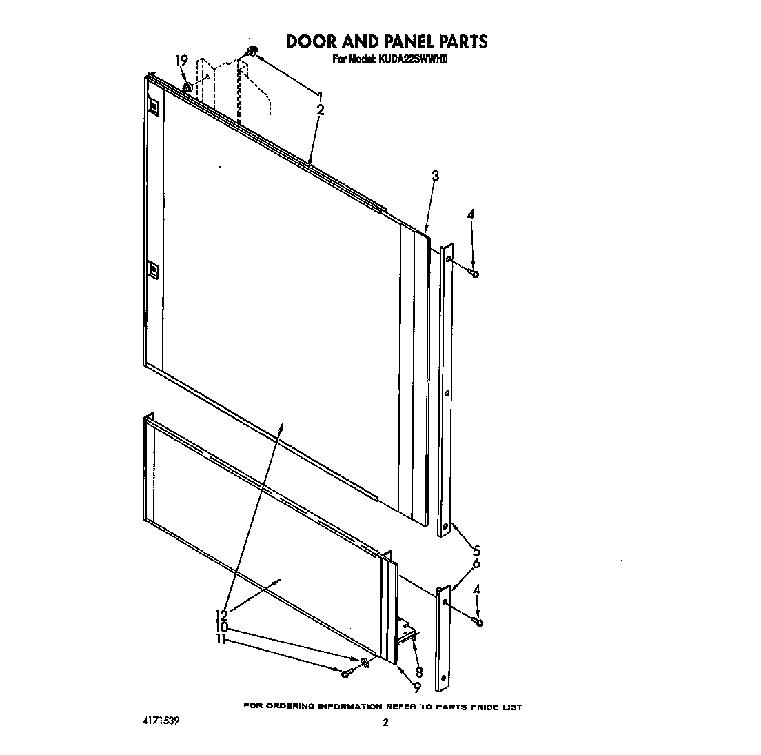 Door and panel