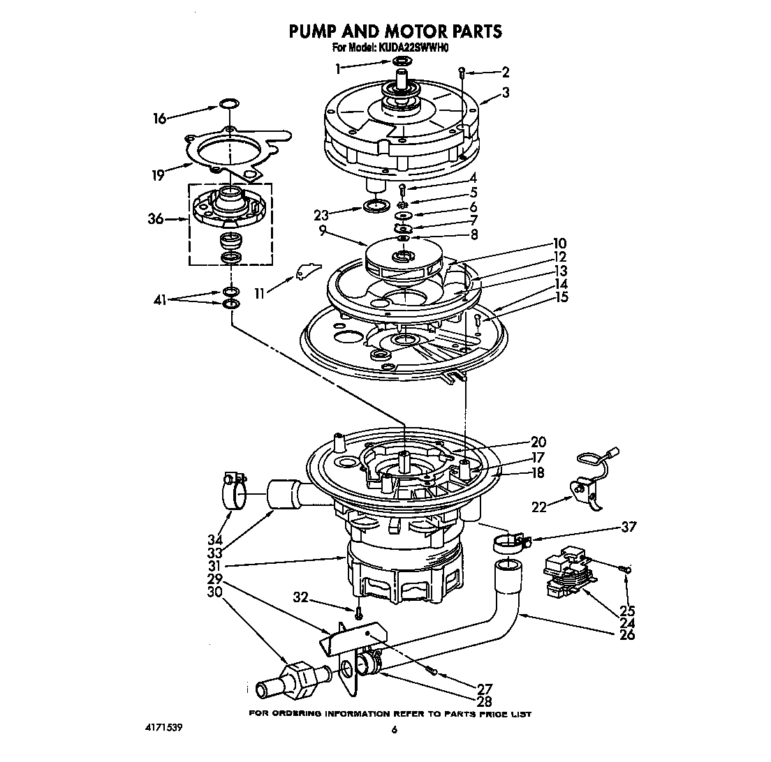 Pump and motor