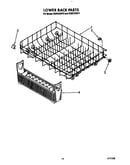 Lower rack