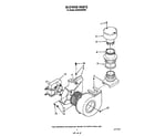 KitchenAid 4KUDI220WW0 blower diagram