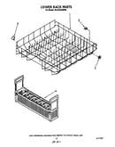 Lower rack