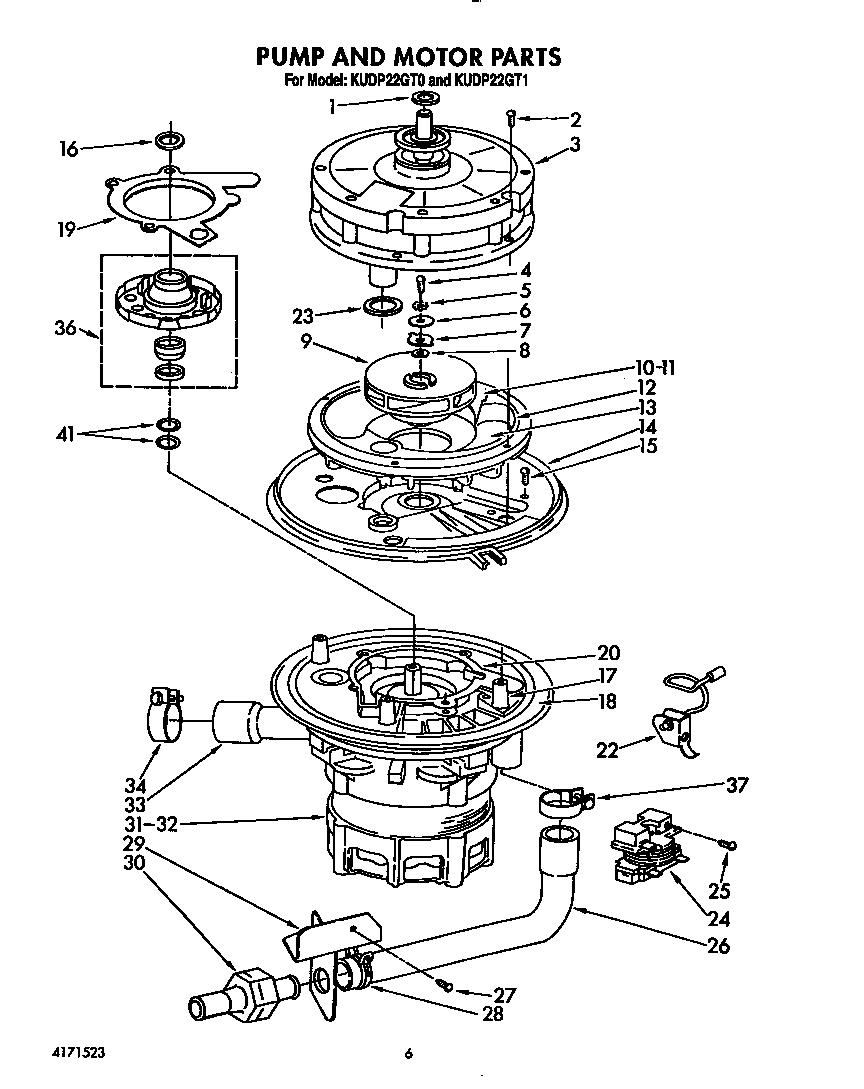 PUMP AND MOTOR