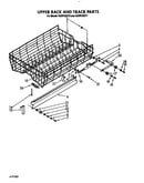 Upper rack and track