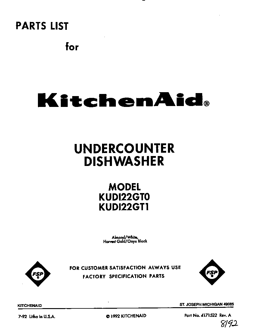 Front cover