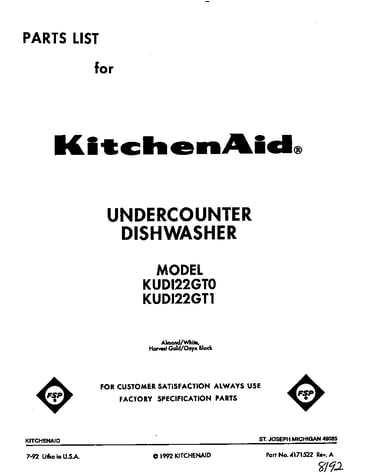 Front cover