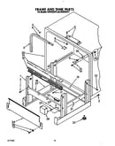 Frame and tank