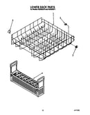 Lower rack