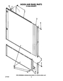 Door and panel