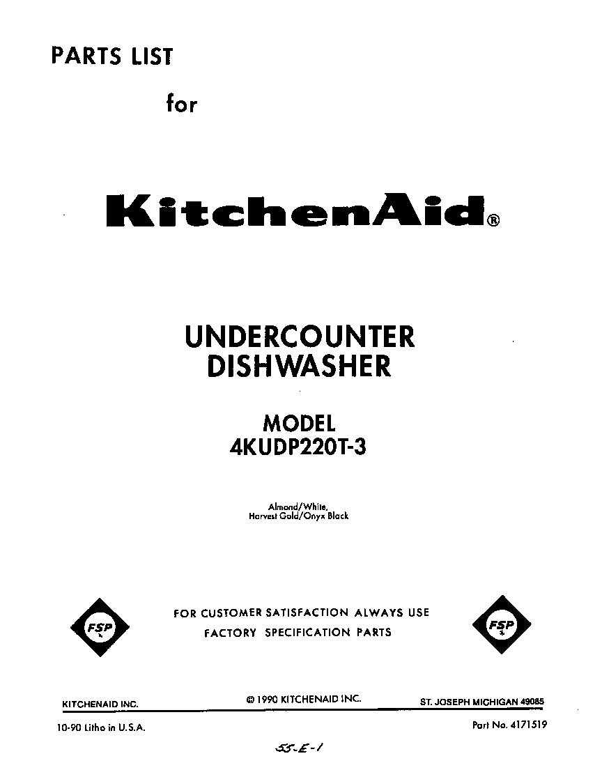 Front cover