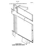 Door and panel
