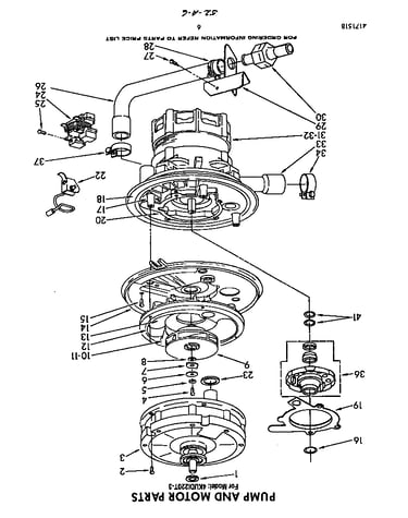 Pump and motor