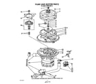 KitchenAid 4KUDC220T3 pump and motor diagram
