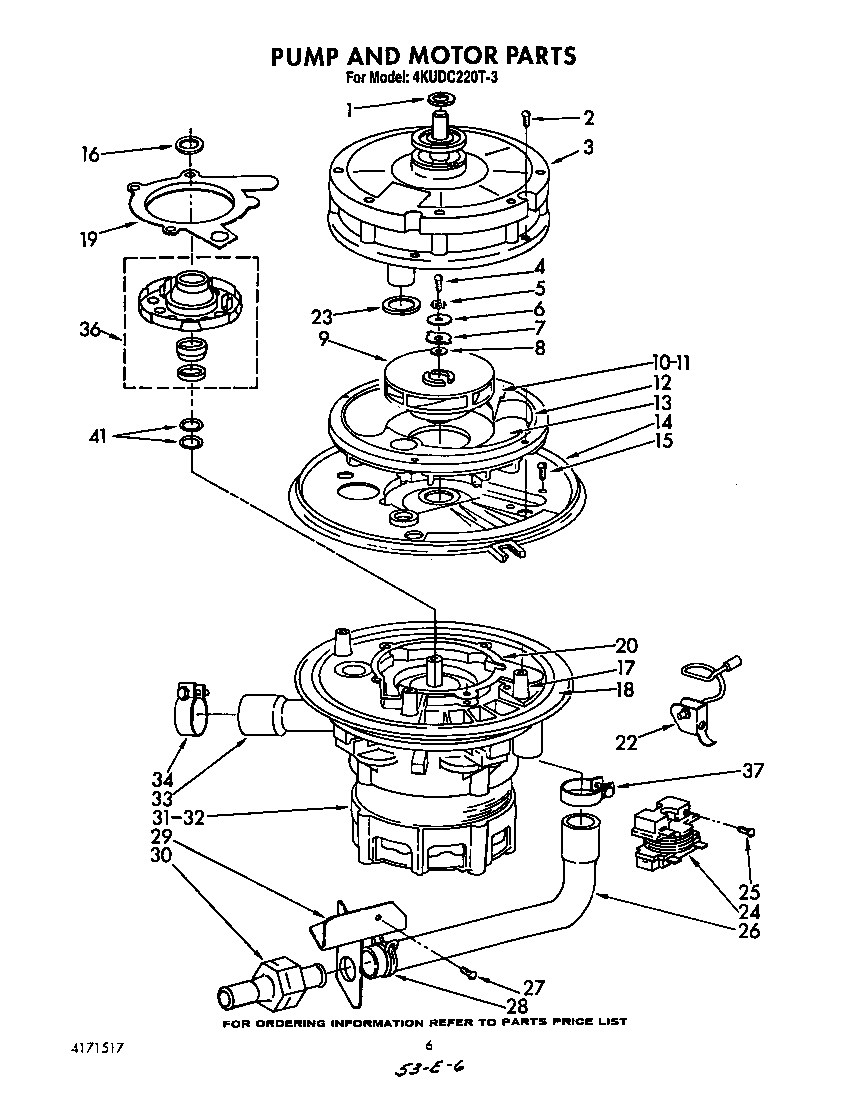 Pump and motor