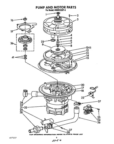 Pump and motor