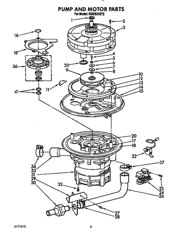 Pump and motor
