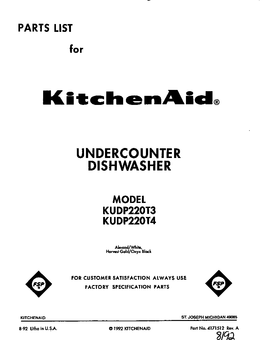 Front cover