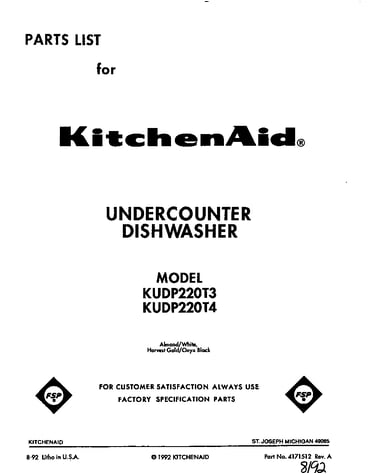 Front cover