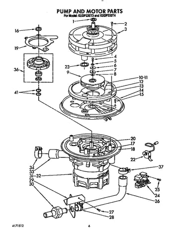 Pump and motor