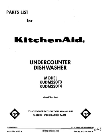 Front cover