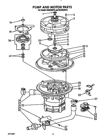 Pump and motor